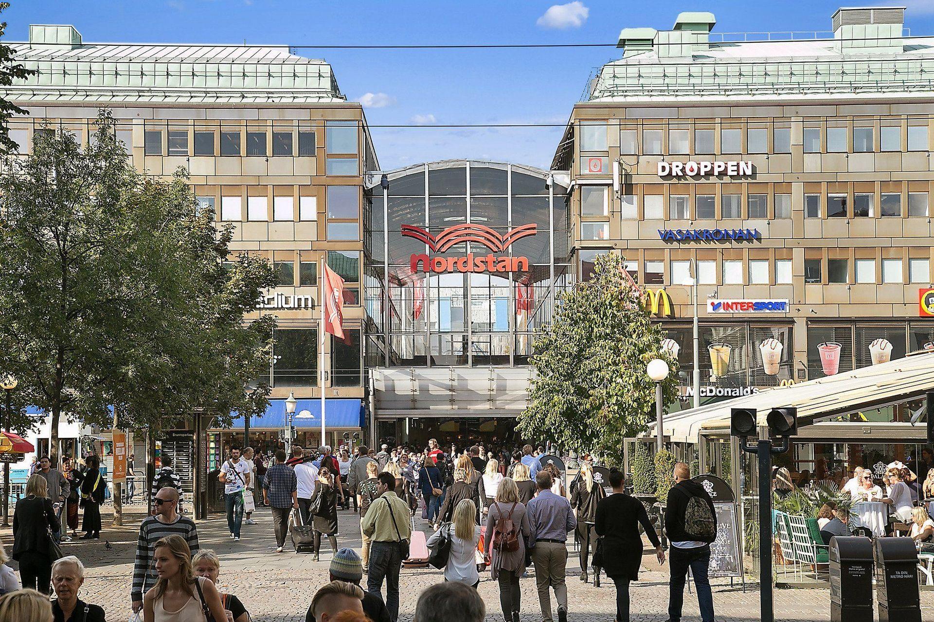 Nordstan shopping center in Gothenburg
